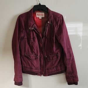 Mossimo Supply Co. Women's Purple Jacket REPOSH